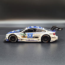 Load image into Gallery viewer, Explorafind 2019 BMW M4 DTM Touring Car White/Blue 1:32 Die Cast Car - Martin Tomczyk
