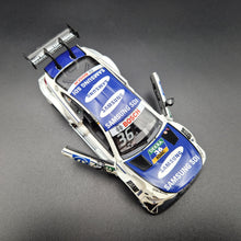 Load image into Gallery viewer, Explorafind 2019 BMW M4 DTM Touring Car White/Blue 1:32 Die Cast Car - Martin Tomczyk
