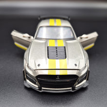 Load image into Gallery viewer, Explorafind 2022 Ford Mustang Shelby GT500 Grey 1:32 Die Cast Car
