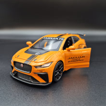 Load image into Gallery viewer, Explorafind 2019 Jaguar I-Pace e-Trophy Orange 1:32 Die Cast Car
