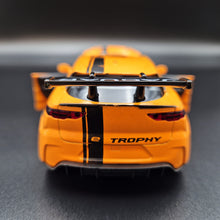 Load image into Gallery viewer, Explorafind 2019 Jaguar I-Pace e-Trophy Orange 1:32 Die Cast Car
