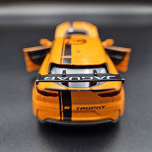 Load image into Gallery viewer, Explorafind 2019 Jaguar I-Pace e-Trophy Orange 1:32 Die Cast Car
