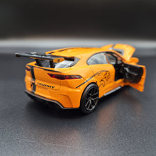 Load image into Gallery viewer, Explorafind 2019 Jaguar I-Pace e-Trophy Orange 1:32 Die Cast Car
