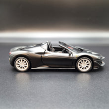 Load image into Gallery viewer, Explorafind 2018 Ferrari J50 Satin Black 1:32 Die Cast Car
