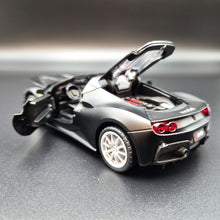 Load image into Gallery viewer, Explorafind 2018 Ferrari J50 Satin Black 1:32 Die Cast Car
