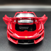 Load image into Gallery viewer, Explorafind 2018 Ferrari J50 Red 1:32 Die Cast Car
