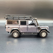 Load image into Gallery viewer, Explorafind 2012 Land Rover Defender Blue Grey 1:32 Die Cast Car
