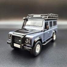 Load image into Gallery viewer, Explorafind 2012 Land Rover Defender Black 1:32 Die Cast Car
