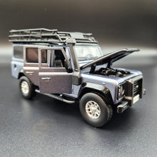 Load image into Gallery viewer, Explorafind 2012 Land Rover Defender Black 1:32 Die Cast Car
