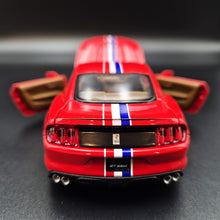 Load image into Gallery viewer, Explorafind 2020 Ford Mustang Shelby GT350 Red 1:32 Die Cast Car
