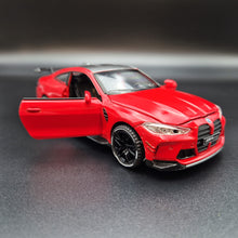 Load image into Gallery viewer, Explorafind 2023 BMW M4 G82 Coupe Red 1:32 Die Cast Car
