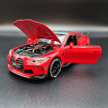 Load image into Gallery viewer, Explorafind 2023 BMW M4 G82 Coupe Red 1:32 Die Cast Car
