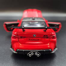 Load image into Gallery viewer, Explorafind 2023 BMW M4 G82 Coupe Red 1:32 Die Cast Car
