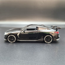 Load image into Gallery viewer, Explorafind 2023 BMW M4 G82 Coupe Black 1:32 Die Cast Car
