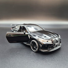 Load image into Gallery viewer, Explorafind 2023 BMW M4 G82 Coupe Black 1:32 Die Cast Car
