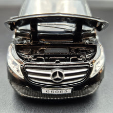 Load image into Gallery viewer, Explorafind 2021 Mercedes-Benz V-Class V260 Black 1:36 Die Cast Van
