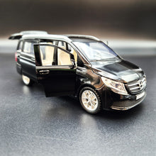 Load image into Gallery viewer, Explorafind 2021 Mercedes-Benz V-Class V260 Black 1:36 Die Cast Van
