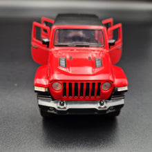 Load image into Gallery viewer, Explorafind 2022 Jeep Gladiator Rubicon Red 1:32 Die Cast Car
