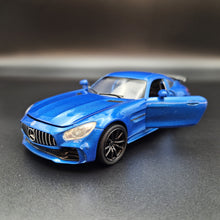 Load image into Gallery viewer, Explorafind 2019 Mercedes-Benz GT Blue 1:32 Die Cast Car
