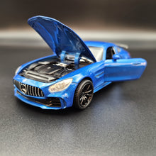 Load image into Gallery viewer, Explorafind 2019 Mercedes-Benz GT Blue 1:32 Die Cast Car
