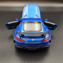 Load image into Gallery viewer, Explorafind 2019 Mercedes-Benz GT Blue 1:32 Die Cast Car
