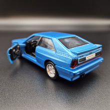 Load image into Gallery viewer, Explorafind 1982 Audi Quattro Blue 1:36 Die Cast Car
