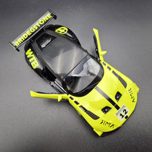 Load image into Gallery viewer, Explorafind 2021 Aston Martin Vulcan Lime 1:32 Die Cast Car
