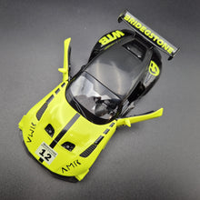 Load image into Gallery viewer, Explorafind 2021 Aston Martin Vulcan Lime 1:32 Die Cast Car
