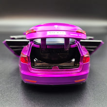 Load image into Gallery viewer, Explorafind 2021 Tesla Model 3 Purple 1:32 Die Cast Car
