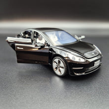 Load image into Gallery viewer, Explorafind 2021 Tesla Model 3 Black 1:32 Die Cast Car
