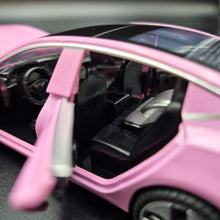 Load image into Gallery viewer, Explorafind 2021 Tesla Model 3 Pink 1:32 Die Cast Car
