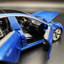 Load image into Gallery viewer, Explorafind 2021 Tesla Model 3 Blue 1:32 Die Cast Car
