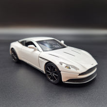 Load image into Gallery viewer, Explorafind 2022 Aston Martin DB11 AMR White 1:32 Die Cast Car
