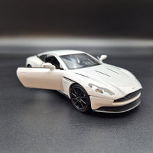 Load image into Gallery viewer, Explorafind 2022 Aston Martin DB11 AMR White 1:32 Die Cast Car
