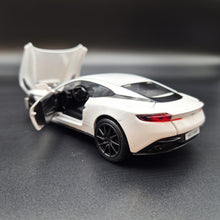 Load image into Gallery viewer, Explorafind 2022 Aston Martin DB11 AMR White 1:32 Die Cast Car
