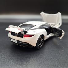 Load image into Gallery viewer, Explorafind 2022 Aston Martin DB11 AMR White 1:32 Die Cast Car
