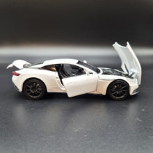 Load image into Gallery viewer, Explorafind 2022 Aston Martin DB11 AMR White 1:32 Die Cast Car
