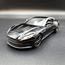 Load image into Gallery viewer, Explorafind 2022 Aston Martin DB11 AMR Black 1:32 Die Cast Car
