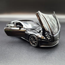 Load image into Gallery viewer, Explorafind 2022 Aston Martin DB11 AMR Black 1:32 Die Cast Car
