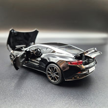 Load image into Gallery viewer, Explorafind 2022 Aston Martin DB11 AMR Black 1:32 Die Cast Car
