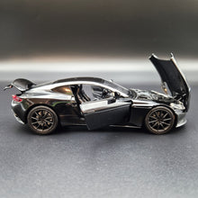 Load image into Gallery viewer, Explorafind 2022 Aston Martin DB11 AMR Black 1:32 Die Cast Car
