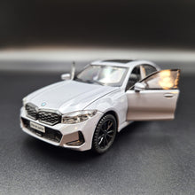 Load image into Gallery viewer, Explorafind 2023 BMW 3 Series 320i Grey 1:32 Die Cast Car
