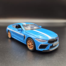 Load image into Gallery viewer, Explorafind 2023 BMW M8 Manhart MH8 800 Blue 1:32 Die Cast Car
