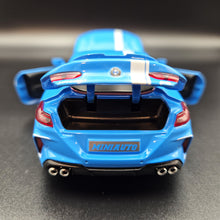 Load image into Gallery viewer, Explorafind 2023 BMW M8 Manhart MH8 800 Blue 1:32 Die Cast Car
