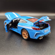 Load image into Gallery viewer, Explorafind 2023 BMW M8 Manhart MH8 800 Blue 1:32 Die Cast Car
