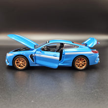 Load image into Gallery viewer, Explorafind 2023 BMW M8 Manhart MH8 800 Blue 1:32 Die Cast Car
