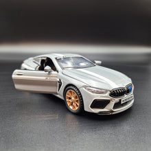 Load image into Gallery viewer, Explorafind 2023 BMW M8 Manhart MH8 800 Grey 1:32 Die Cast Car
