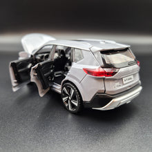 Load image into Gallery viewer, Explorafind 2023 Nissan X-Trail Grey 1:32 Die Cast Car
