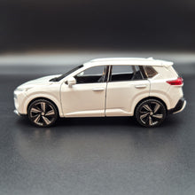 Load image into Gallery viewer, Explorafind 2023 Nissan X-Trail White 1:32 Die Cast Car
