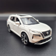 Load image into Gallery viewer, Explorafind 2023 Nissan X-Trail White 1:32 Die Cast Car
